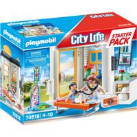 PLAYMOBIL City Life Starterset Kinderarts 70818 - thumbnail