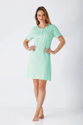 Nachthemd turquoise van Hajo Nachthemd turquoise van Hajo