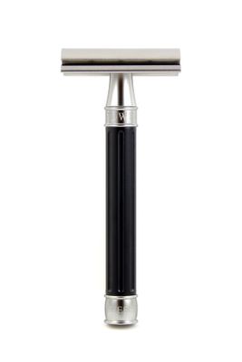 Edwin Jagger 3ONE6 double edge safety razor Black RVS