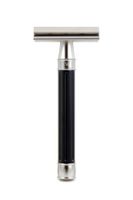 Edwin Jagger 3ONE6 double edge safety razor Black RVS
