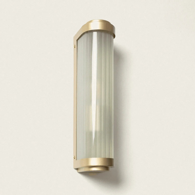 Wandlamp buiten glas en metaal met E27 fitting &apos;Thompson&apos;