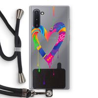 Melts My Heart: Samsung Galaxy Note 10 Transparant Hoesje met koord
