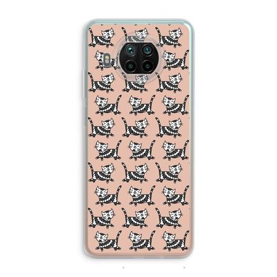 Zwarte poes: Xiaomi Mi 10T Lite 5G Transparant Hoesje