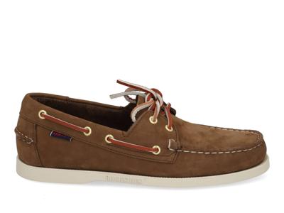Sebago Docksides Portland ACO brown dk Bruin maat 42