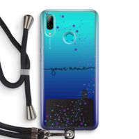 Sterren: Huawei P Smart (2019) Transparant Hoesje met koord