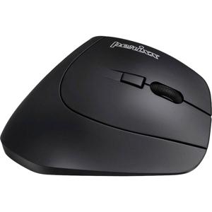 Perixx PERIMICE-804 Ergonomische muis Bluetooth Optisch Zwart 6 Toetsen 1600 dpi Ergonomisch