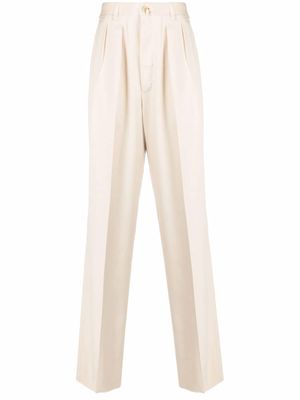 Giuliva Heritage pantalon de costume en soie - Tons neutres