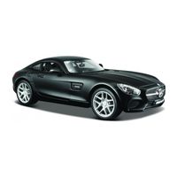 Speelgoedauto Mercedes-Benz AMG GT zwart 1:24/18 x 8 x 5 cm   - - thumbnail