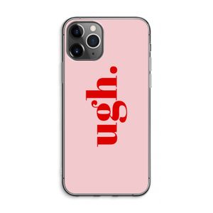Ugh: iPhone 11 Pro Max Transparant Hoesje