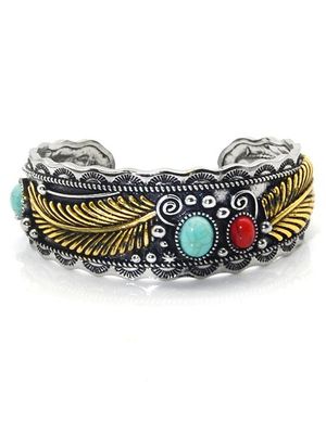Etnisch Vintage Navajo Stijl ovaal Turkoois Armband Etnisch Vintage Navajo Stijl ovaal Turkoois Armband