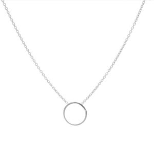 Karma Ketting Circle Zilver