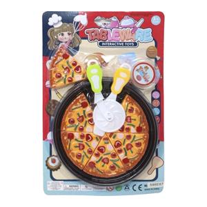 Speelgoed Pizza set - 10-delig - speelset keuken / koken