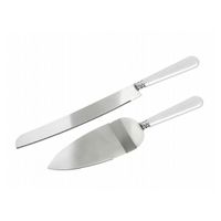 Bruidstaart serveerset met wit handvat Bruidstaart serveerset met wit handvat