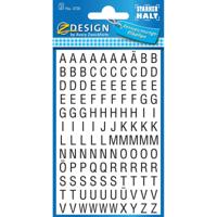 Avery Etiketten cijfers en letters A-Z, 120 stuks, zwart op wit