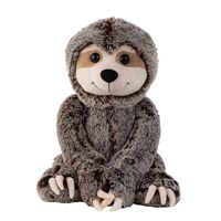 Luiaard knuffel van zachte pluche - 35 cm zittend/60 cm staand