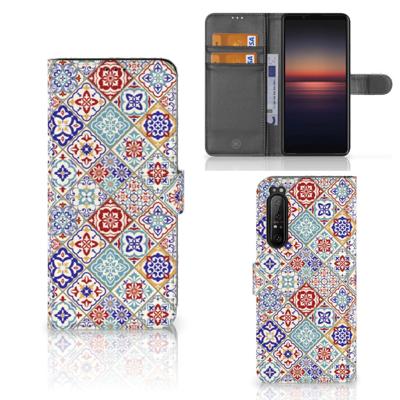 Sony Xperia 1 II | Bookcase | Tiles Color