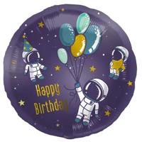 'Ballon 'Happy Birthday' Space' kopen? | FOR YOU GIFTS