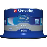 Verbatim BD-R SL Datalife 25 GB blu-ray media 6x, 50 stuks - thumbnail