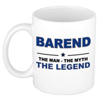 Barend The man, The myth the legend cadeau koffie mok / thee beker 300 ml