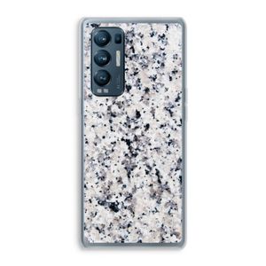 Gespikkelde marmer: Oppo Find X3 Neo Transparant Hoesje
