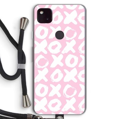 XOXO: Pixel 4a 5G Transparant Hoesje met koord