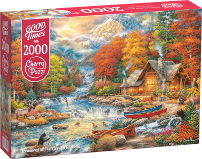 Treasures of the Great Outdoors Puzzel 2000 Stukjes