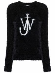 JW Anderson pull JW Anchor en maille texturée - Noir