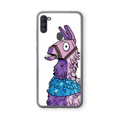 Lama: Samsung Galaxy A11 Transparant Hoesje