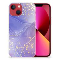 Smartphone hoesje voor Apple iPhone 13 Watercolor Paars