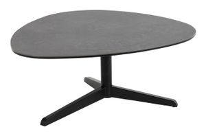 Bendt Organische Salontafel 'Serena' Keramiek, 84 x 77cm, kleur Zwart