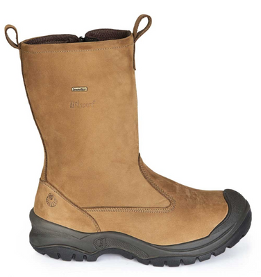 Grisport Safety Laars 72715C+L Gevoerd/ 33267 S3 + Rits | Cognac | Maat 39 - 11.049.070.39