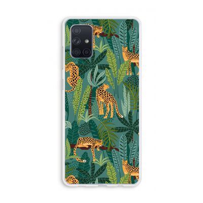 Luipaard 2: Galaxy A71 Transparant Hoesje