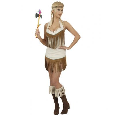 Indianen jurkje carnaval dames
