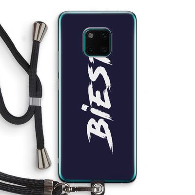Biest: Huawei Mate 20 Pro Transparant Hoesje met koord