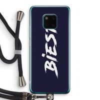 Biest: Huawei Mate 20 Pro Transparant Hoesje met koord
