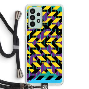 Skew Bee 3: Samsung Galaxy A52s 5G Transparant Hoesje met koord