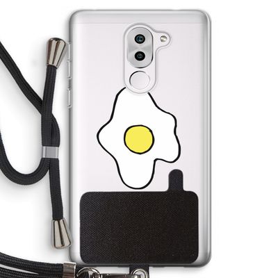 Spiegelei: Honor 6X Transparant Hoesje met koord