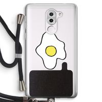 Spiegelei: Honor 6X Transparant Hoesje met koord