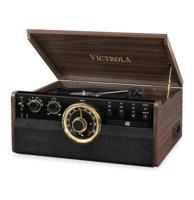 Victrola Empire 6-In-1 Bluetooth Music Centre met Platenspeler