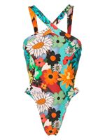 Amir Slama maillot de bain à fleurs - Multicolore