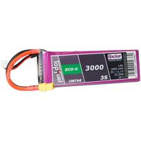 Hacker LiPo accupack 11.1 V 3000 mAh Aantal cellen: 3 20 C Softcase XT60 - thumbnail