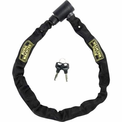 Sleutelslot Burg-Wachter 580 90 BLACK Roestvrij staal