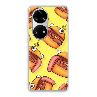 Hamburger: Huawei P50 Pro Transparant Hoesje