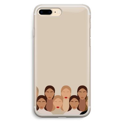 Girls girls girls: iPhone 7 Plus Transparant Hoesje