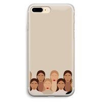 Girls girls girls: iPhone 7 Plus Transparant Hoesje