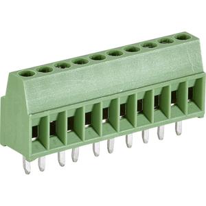 TE Connectivity 282834-8 Klemschroefblok 1.4 mm² Aantal polen 8 Groen 1 stuk(s)