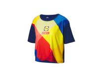 CRIVIT Lidl dames sportshirt (Blauw/rood/geel, S (36/38)) CRIVIT Lidl dames sportshirt (Blauw/rood/geel, S (36/38))