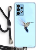 Kolibri: Samsung Galaxy A52 Transparant Hoesje met koord Kolibri: Samsung Galaxy A52 Transparant Hoesje met koord