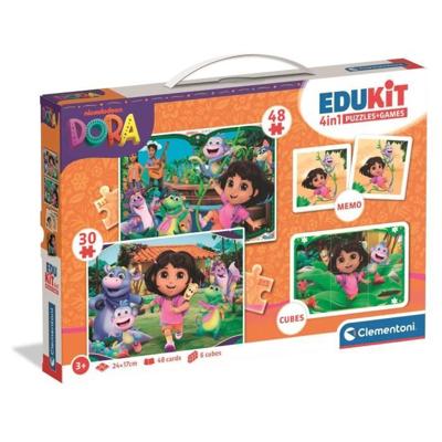 CLEMENTONI - Edukit 4 in 1 - Dora