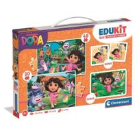 CLEMENTONI - Edukit 4 in 1 - Dora